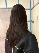 ネウィ ハウオリ 札幌駅前(newi hau'oli)&nbsp;アッシュブラック美髪髪質改善トリートメント/札幌駅