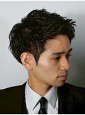 アップバングショート