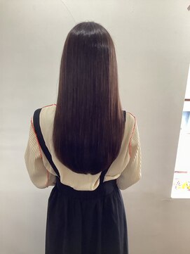 ヘアーアンドメイクアップモパ 髪質改善ストレート
