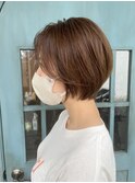 大宮ショート×ショートボブ[大宮/大宮駅/ショート/パーマ]