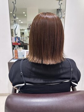 クロップ エス 茅ヶ崎本店(crop es) 艶髪　縮毛矯正