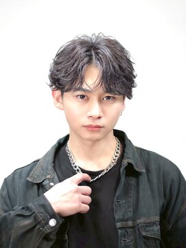 ブラック 渋谷(BLUCK) 渋谷駅/学割U24/メンズサロン/フェザーパーマ/シャドウパーマ