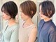 ツイギー 歩行町店(TWiGGY)の写真/再現性の高いカット技術でブローのみでまとまるスタイルに♪伸びてきても扱いやすくお手入れがラク◎