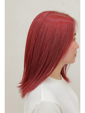 ヘアガーデンリゾート 東村山店 チェリーレッド×スリークセミディ