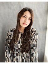 ラピス 銀座 blue店(Lapis)&nbsp;40代のうねり改善】髪質改善ストレート※艶ミディアム」