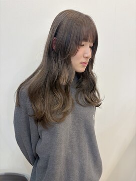 ベンジー 薬院大通店(benji) オリーブグレージュ×ブリーチなしＷ