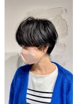 ジュベ 別府店(juve.) 別府ショートボブ顔まわりレイヤーカット髪質改善カラー30代