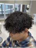 大人っぽさを引き出す波巻きパーマ
