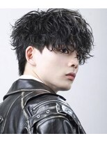 アストラ(ASTRA) MEN’S HAIR/波巻きツイストスパイラル/リバースセンターパート