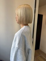 ブリックバイブレイス 千葉 千葉中央(brick by brace) 千葉駅/着物ヘア/大人ガーリー/ダークアッシュ/似合わせカット