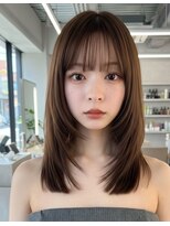 モード ケイズ 石橋店(MODE K's) 韓国風レイヤー/ハッシュカット/透明感カラー