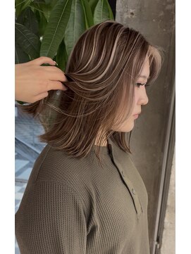 ルーフアクト(LUFE act) 柔らかいブラウンカラーのハイライト