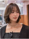 【結んでも可愛い】大人上品レイヤー×肌なじみ透明感カラー