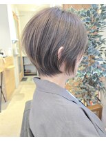 コピュラ コピュラカワゴエ(COPULA) ナチュラルショートミルクブラウン夏ダークパープル