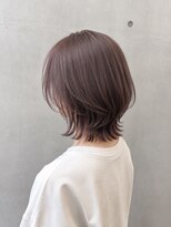 ストック(stock)&nbsp;ピンクベージュ×ボブレイヤー