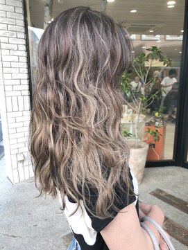 パーク(PAAQ) 【田中智大】積み重ねハイライト×Beach　hair　（ベージュ）