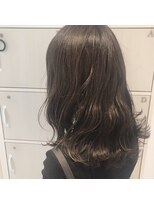 フィゼル 福島店(fizelle) 暗めグレージュ　＊原明日香
