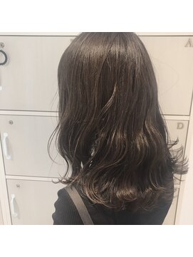 フィゼル 福島店(fizelle) 暗めグレージュ *原明日香