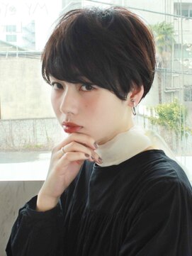 ロビー 表参道(ROBBY) 大人かわいい厚めバングのマッシュショート