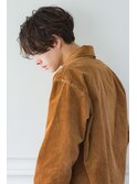 【aRietta銀座 秋山すみれ】外国人くせ毛風パーマ×かき上げヘア