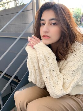 マリアバイアフロート(Maria by AFLOAT) 【山田】外国人風柔らかベージュ小顔無造作パーマ