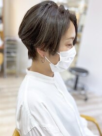 モリオ フロム ロンドン 成増店 【morio成増/ムラマツ】ハンサムショート  ナチュラルハイライト