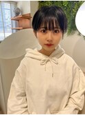 【渡辺】丸みショートマイナス5歳似合わせカットが得意★