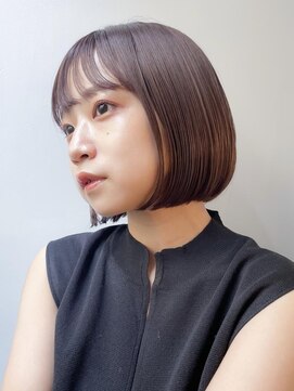 ネオリーブアイム 横浜西口店(Neolive aim) 丸みボブ まとまるボブスタイル【横浜】
