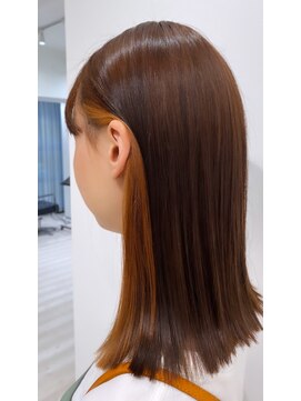 サーチ 三軒茶屋(SAATCHI) 【SAATCHI】インナーカラーロブ【三軒茶屋】