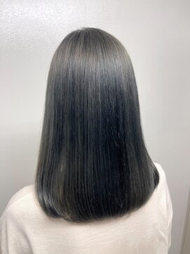 シークレット 経堂店(Secret) ダークトーンでも透け感◎ブルージュ