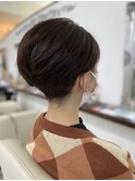 ツーブロ女子/メンズライク/アースカラー/30代/40代/50代