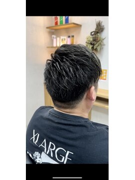オッディーヘアー アンド スキン(ODDIY HAIR&SKIN) かき上げツーブロック