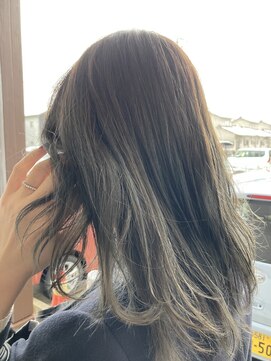 ヘアーメイク バレンタイン(hair make valentine) ブルーアッシュカラー