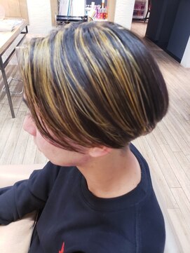 フリージュア(FREEJUA) [FREEJUA/北上尾]ダブルカラー/バングメッシュ