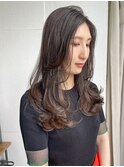 大人かわいい◎毛先ワンカールでふんわりロングレイヤー
