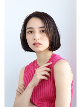 ヘアーアンドメイク エクリ 不動前店(Hair&Make equri) ナチュラルボブスタイル