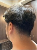 ショート/クセ毛でパーマ風