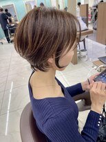 アッシュ 下北沢店(Ash)&nbsp;バッサリカット！骨格補正？くびれショート