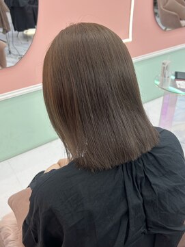 ガーランド(Girland) 【girland】オリーブカラー/韓国風/レイヤーカット