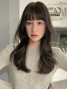 トイ(TOI) ロングレイヤーカット/グレージュ