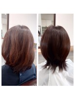 ジュース(jussu)&nbsp;いたわり縮毛矯正(髪質改善)