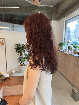 ヒンク(the hinc) red color × perm
