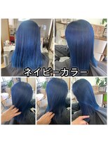 ココロエ ヘアアート(cocoroe HAIR ART)&nbsp;ブルーカラー