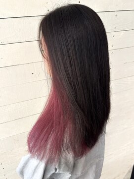 ルノン フィージュ(LUNON fieju) インナーカラー/ピンク/ブリーチカラー