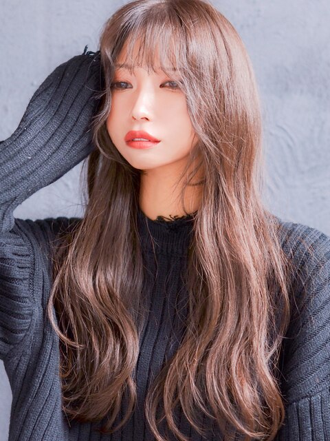 2025年春】どれが好み？ロング ピンクベージュのヘアスタイル・髪型 
