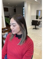 クープ(Coup) ☆インナーカラー×グレージュ☆