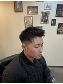 アップバングスタイル