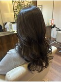 黒髪ロングヘア