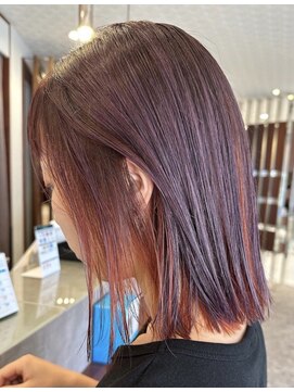 アース コアフュールボーテ 北小金店(EARTH coiffure beaute) ピンク×ハイライト