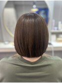 ハイトーン艶ボブ♪